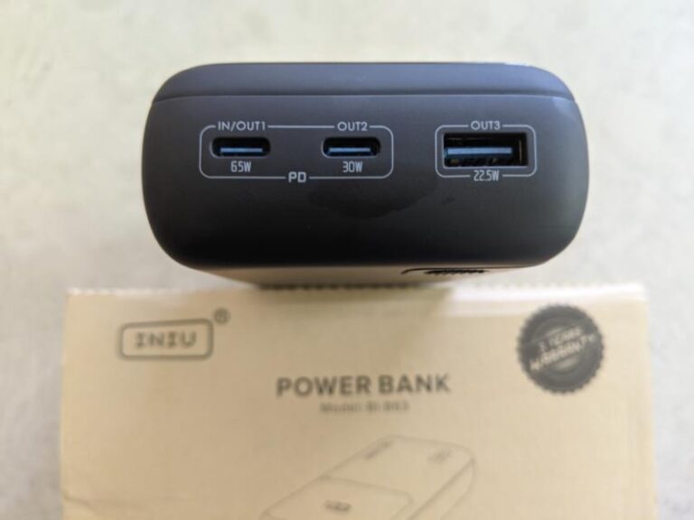 INIU Power Bank 65w PD Fast Charging 25000mah INIU BI-B63 Ultimate USB ...